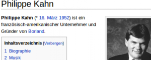 Philippe Kahn - Wikipedia (de)